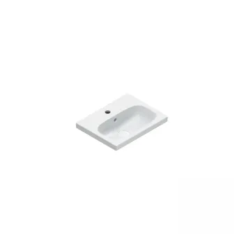 Раковина 45×35 Catalano Alvea с 1 отверстием Bianco lucido 0620451001