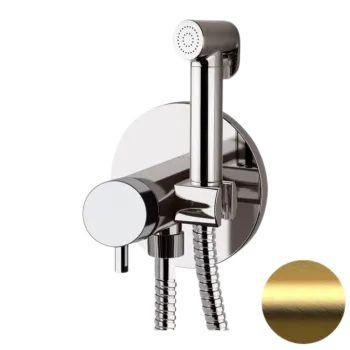 Гигиенический душ Daniel Tokyo TK645C254DCDP золото брашированное
