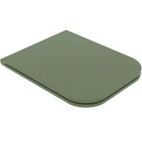 Крышка с сиденьем для подвесного унитаза GSG Ceramic Design Brio BRCOPRSLTICR026 с микролифтом - оливковый
