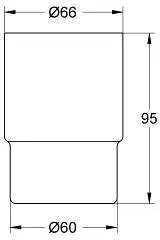 Стакан Grohe Essentials 40372001