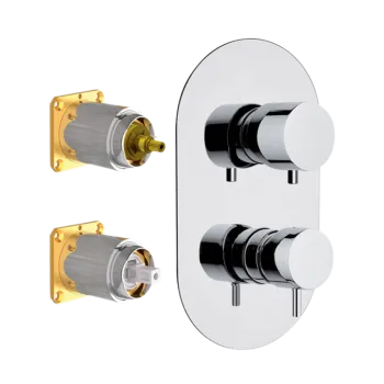 Смеситель для душа Daniel Tokyo TK612D3KBCR