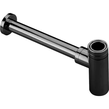 Сифон для раковины  Cisal 1 1/4 черный матовый ZA00404240