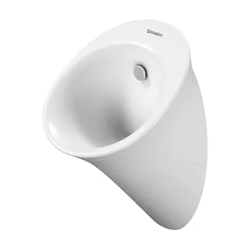 DURAVIT WHITE TULIP Писсуар 320х340 мм., без смывного края, с вытяжкой, подача воды сзади, сток горизонтальный, с &amp;quot;мушкой&amp;quot;, цвет белый
