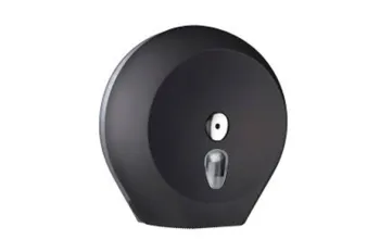 Диспенсер для туалетной бумаги пластмассовый Black большой Nofer 05011