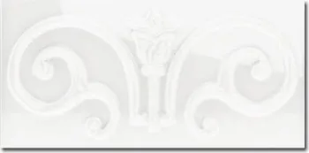 Керамический бордюр LaDiva Listello Genova Panna 10x20 Luc