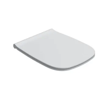 Сиденье для унитаза Globo Genesis GN020.BI быстросъемное, с микролифтом, белый/хром