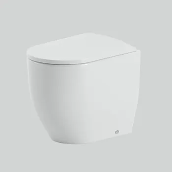 Унитаз напольный Artceram Monet MNV003 01 00 приставной, saniglaze, белый глянцевый