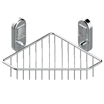 Полочка металлическая THG Oceania A2C-A02-3623 хром/прозрачный хрусталь