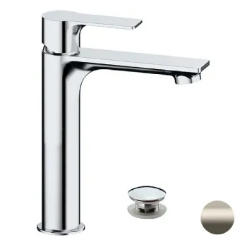 Смеситель для раковины Remer Energy EY10ACCXV нержавеющая сталь