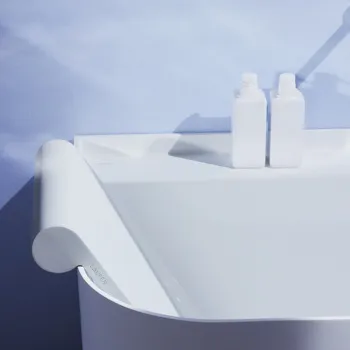 Laufen Sonar Спинка для ванны 400x90x640мм, цвет: светло/серый