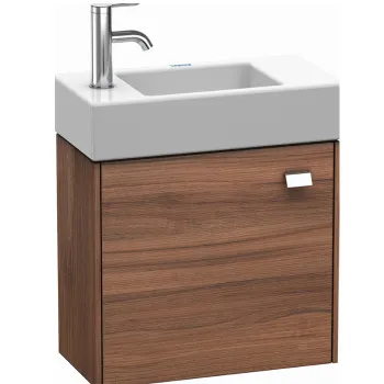 Duravit Brioso Тумба подвесная под раковину 484х239х442 мм,с 1 дверкой петли слева L, цвет орех натуральный 79 (для 072450)