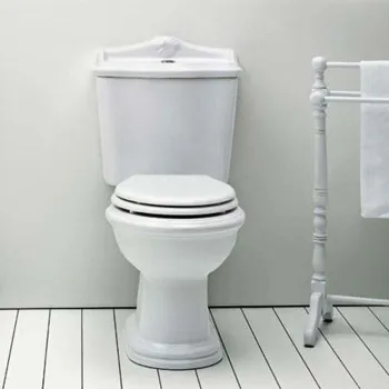 Комплект вертикальных крепежей для унитаза Simas F90br бронза