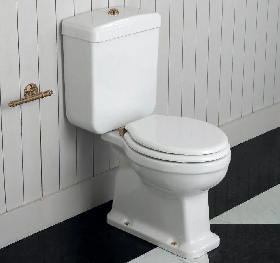 Крышка сиденье для унитаза Simas Londra LO003 bi/oro белый