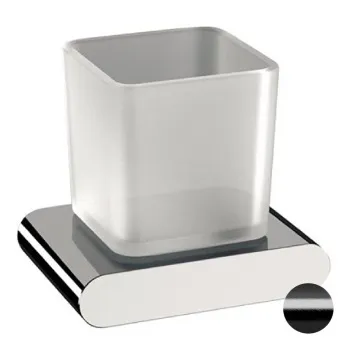 Стакан Remer Lounge черный брашированный хром (CFP) LN15CFP