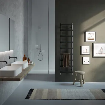 Полотенцесушитель электрический Antrax V8 50x101,6H, черный матовый ETPV13V050100T/NEOP