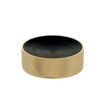 Мыльница настольная Oasis Defile рифленая, золото 0AGD027OR