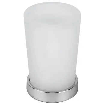 Стакан настольный Colombo Road хром/матовое стекло B8041.CR-VAN