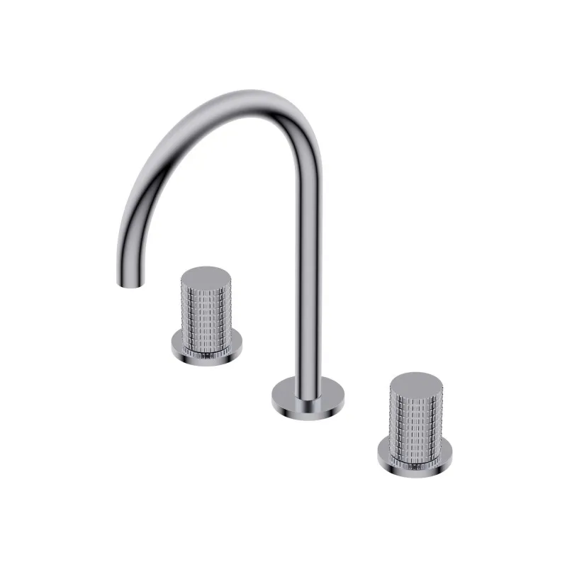 Ручка для смесителя Ritmonio Diametro35 Impronte на три отверстия хром PR51MB012CRL