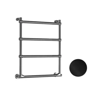 Полотенцесушитель электрический Margaroli Sole 5124704BBBB 64x52 правый никель