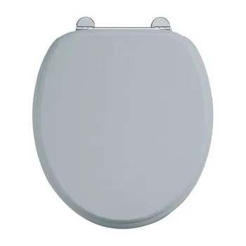 Сиденье для унитаза Burlington Bespoke/Colours S55 CHR серый