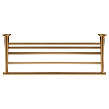 Duravit Starck T Полочка для полотенец 610x232мм настенная, цвет: bronze Brushed