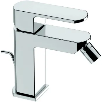 Смеситель для биде Cisal Roadster однорычажный, на 1 отверстие с донным клапаном, хром RR00055021 Акция