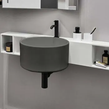 Раковина подвесная Cielo Sella SELS CM 40 см серый