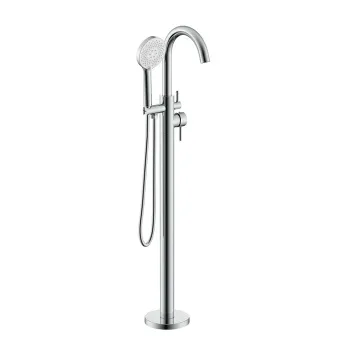 Смеситель для ванны NEMO Round Напольный CHROME PLATED NM-2354CR