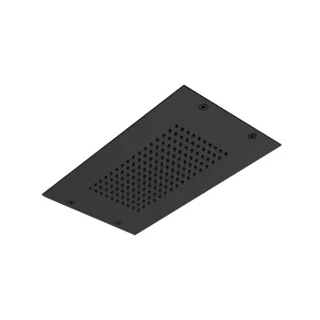 Верхний душ Fima Carlo Frattini Soffioni 35х20, потолочный, чёрный матовый F2805NS