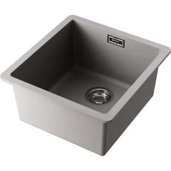 Мойка кухонная Omoikiri Kata 40-U-GR leningrad grey 4993397