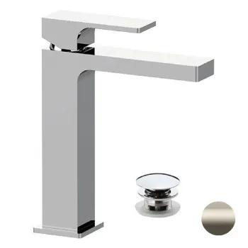 Смеситель для раковины Remer Absolute AU10ACCXV нержавеющая сталь