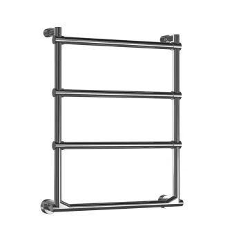 Полотенцесушитель электрический Margaroli Sole 5124704CRNBL 64x52 левый хром