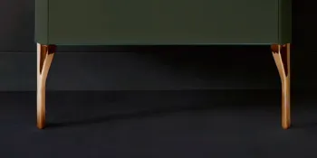 Ножки для базы под раковину Kerasan Waldorf комплект 2шт, золото 919491