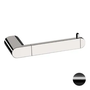 Держатель туалетной бумаги Remer Lounge черный брашированный хром (CFP) LN61CFP