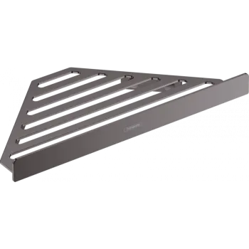 Угловая корзинка hansgrohe AddStoris 41741340 шлифованный черный хром