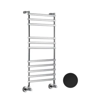 Полотенцесушитель водяной Margaroli Sole 464TS4711NO 107X52.5 черный