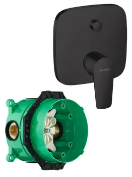 Смеситель для ванны Hansgrohe 71474670S черный