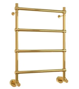 Полотенцесушитель водяной Margaroli Sole 4424704(26)AG 72x54 золото