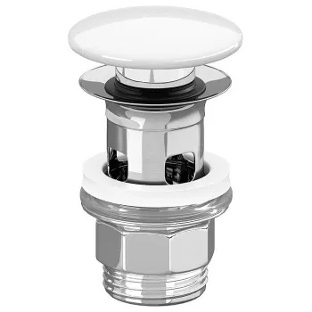 Донный клапан для раковин с переливом Villeroy&Boch 8L033401 альпийский белый