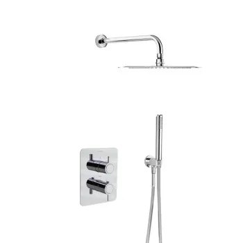 Смеситель для душа Ramonsoler Drako встраиваемый термостатический с тропическим и ручным душем K3387011