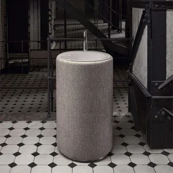 Раковина встраиваемая диаметр Bette Lux Oval Couture A220 HLW1, TX