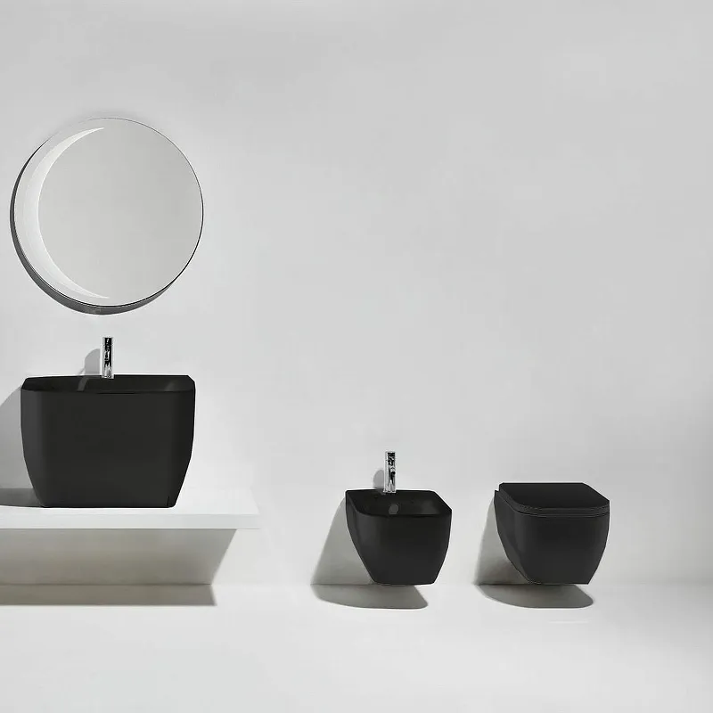 Крышка сиденье Simas Henges HE 004 antracite matt с микролифтом черный