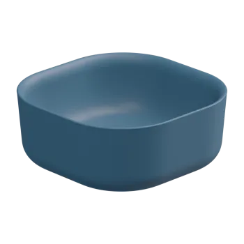 Раковина накладная 42 см GSG Ceramic Design Hit! HILAVQU42027 Denim Matt