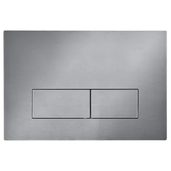 TECEspring Панель смыва с прямоугольными кнопками, Нержавеющая сталь, сатин (с покрытием против отпечатков пальцев