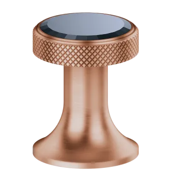 Запорный вентиль Jorger Valencia 638.60.432.022-52 розовое золото/чёрный мрамор