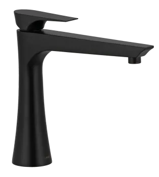 Смеситель для раковины Daniel Diva DV607B15 чёрный матовый