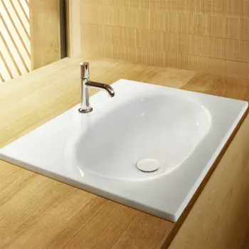 Раковина встраиваемая на столешницу Bette Comodo A215-000 HLW1