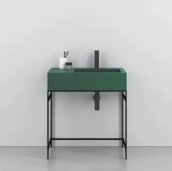 Раковина накладная Cielo I Narcisi NALAMDX MU 76 см правая зеленый