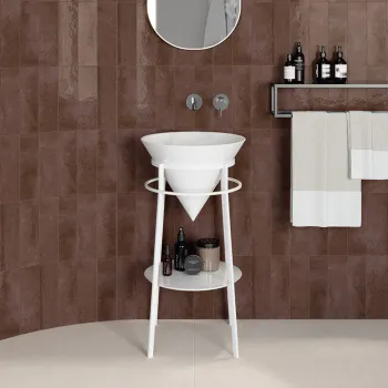 Металлическая структура CONO напольная Kerama Marazzi 44 белая матовая CO.44\WHT.M