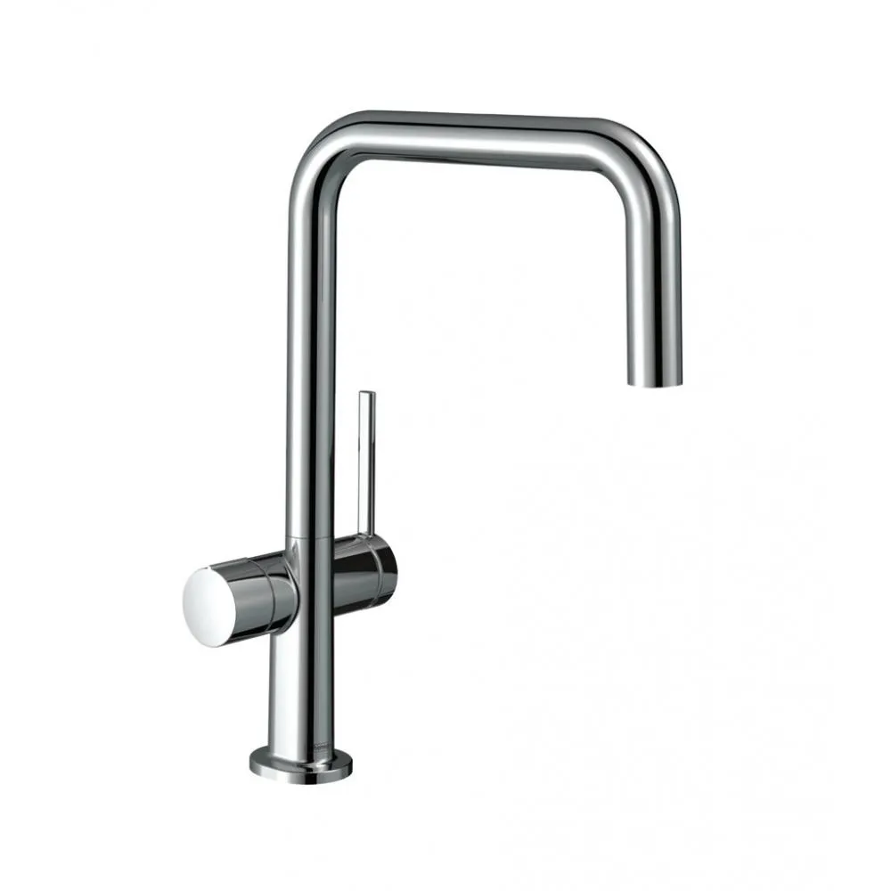 Смеситель для кухни hansgrohe Talis M54, U 220, 1jet 72807000 с запорным вентилем